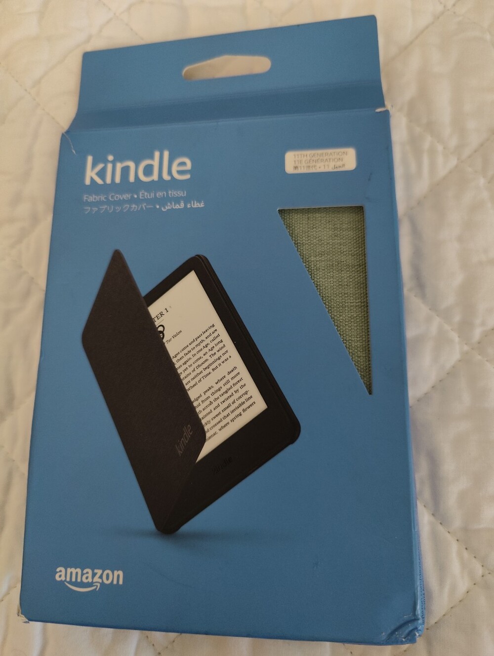 Amazon Kindle Fabric Cover designed for the 11th Generation Kindle